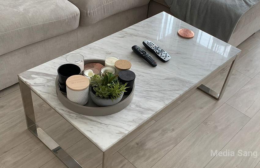 سنگ مرمریت سفید کوهرنگ - با دوام و زیبا - مدیا سنگ