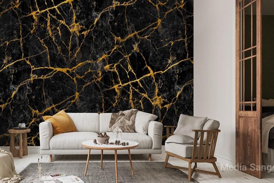 مرمریت گلدن بلک | مزایا و مشخصات فنی این سنگ تماشایی - مدیا سنگ